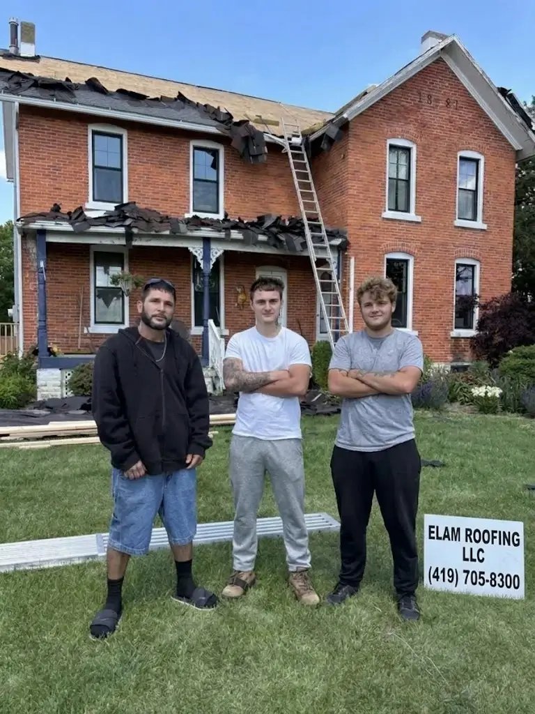 Expert roofing contractor installing architectural shingles