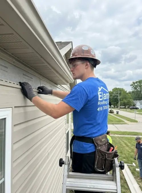 Modern home siding renovation